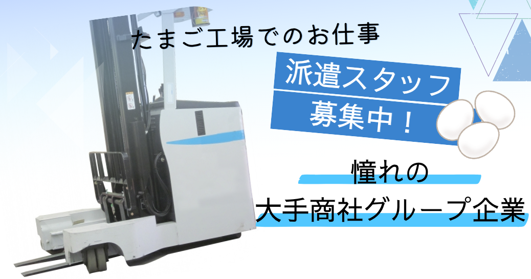 派遣社員 軽作業（梱包・仕分け・その他） 物流・倉庫求人イメージ